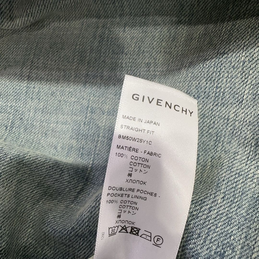 Givenchy Givenchy Zipper Detail Jeans Size 36 Size US 36 / EU 52 - 7 Thumbnail