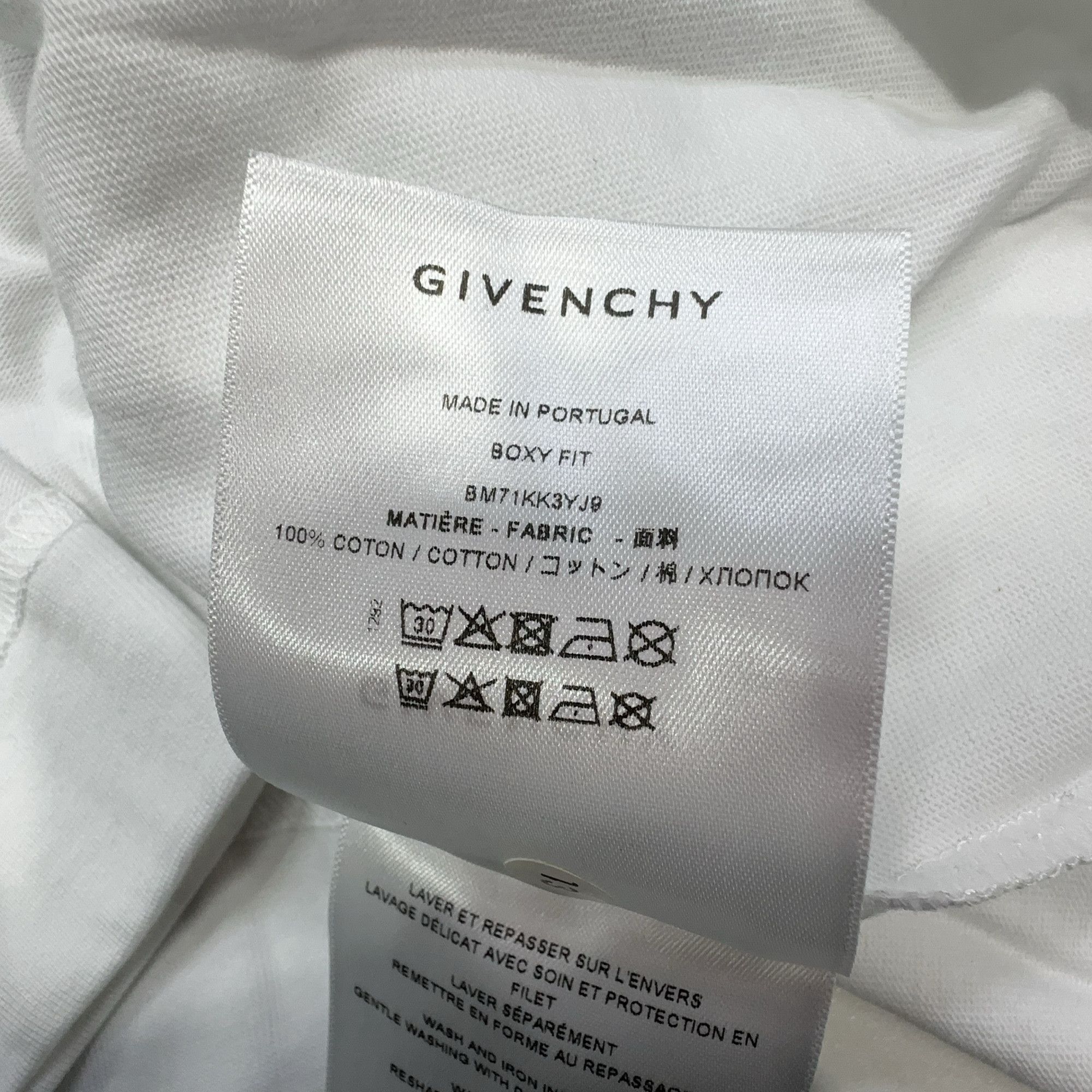 Givenchy Givenchy Logo Long Sleeve T-Shirt XL Size US XL / EU 56 / 4 - 6 Thumbnail