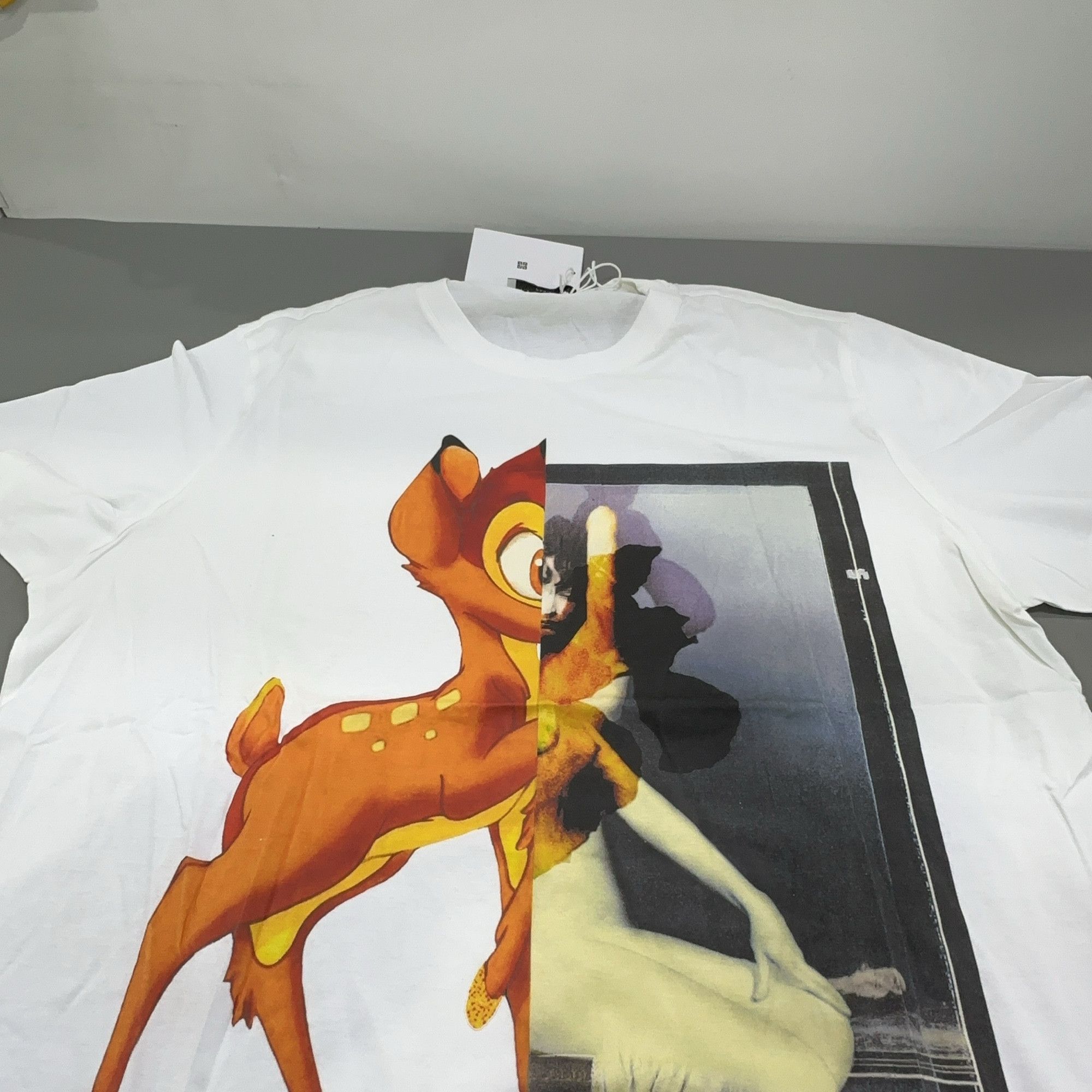 Givenchy Givenchy Bambi Print T-Shirt Size XL Size US XL / EU 56 / 4 - 10 Thumbnail