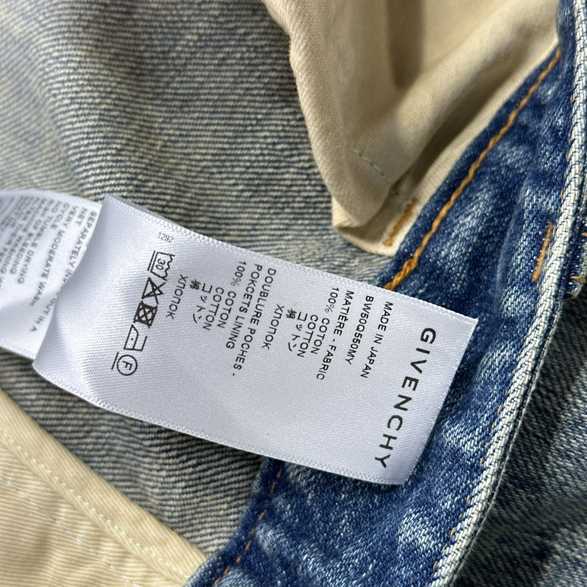 Givenchy Givenchy Distressed Jeans Size 28 Size 28" / US 6 / IT 42 - 6 Thumbnail