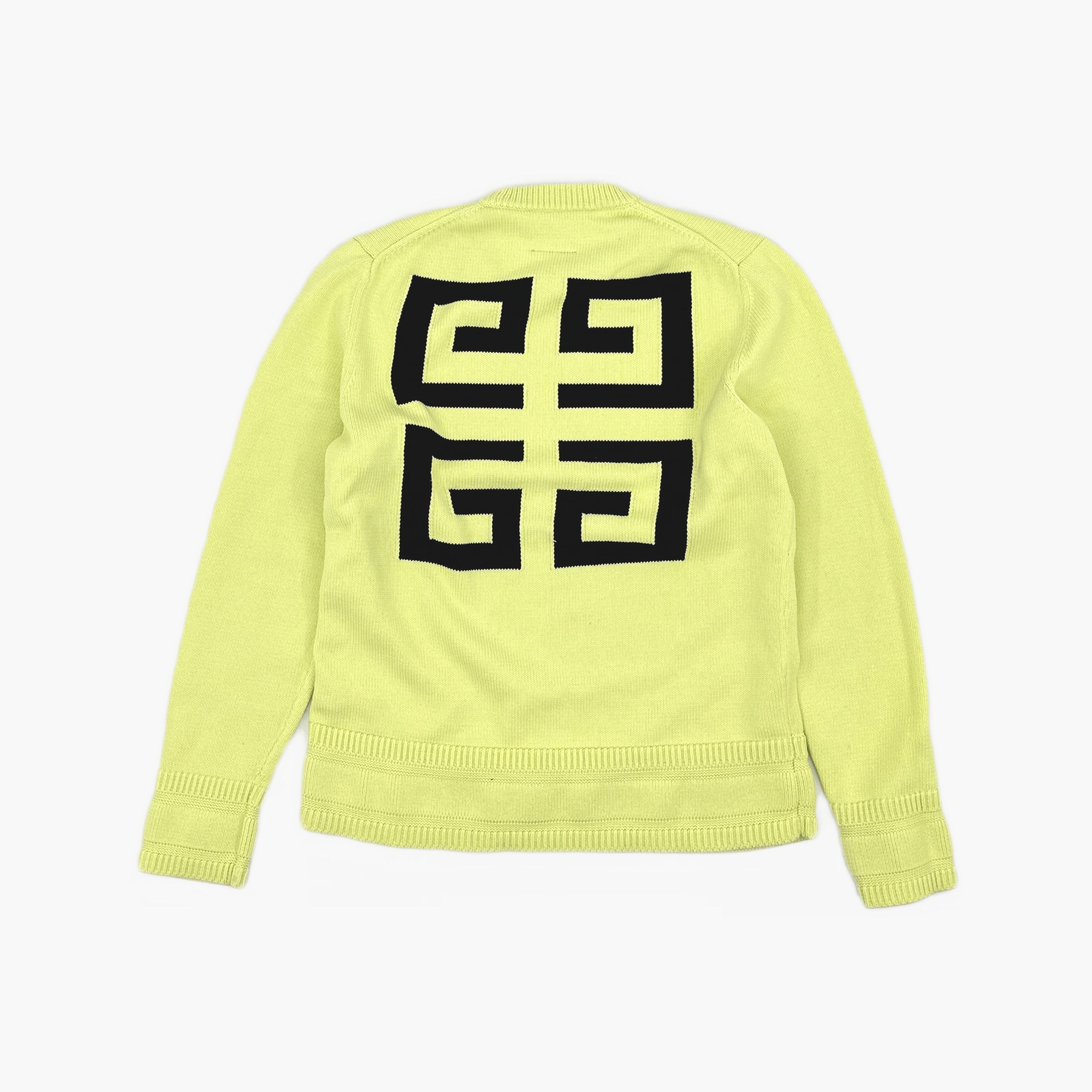 Givenchy Givenchy Logo Knit Sweater Size XL Size US XL / EU 56 / 4 - 2 Thumbnail
