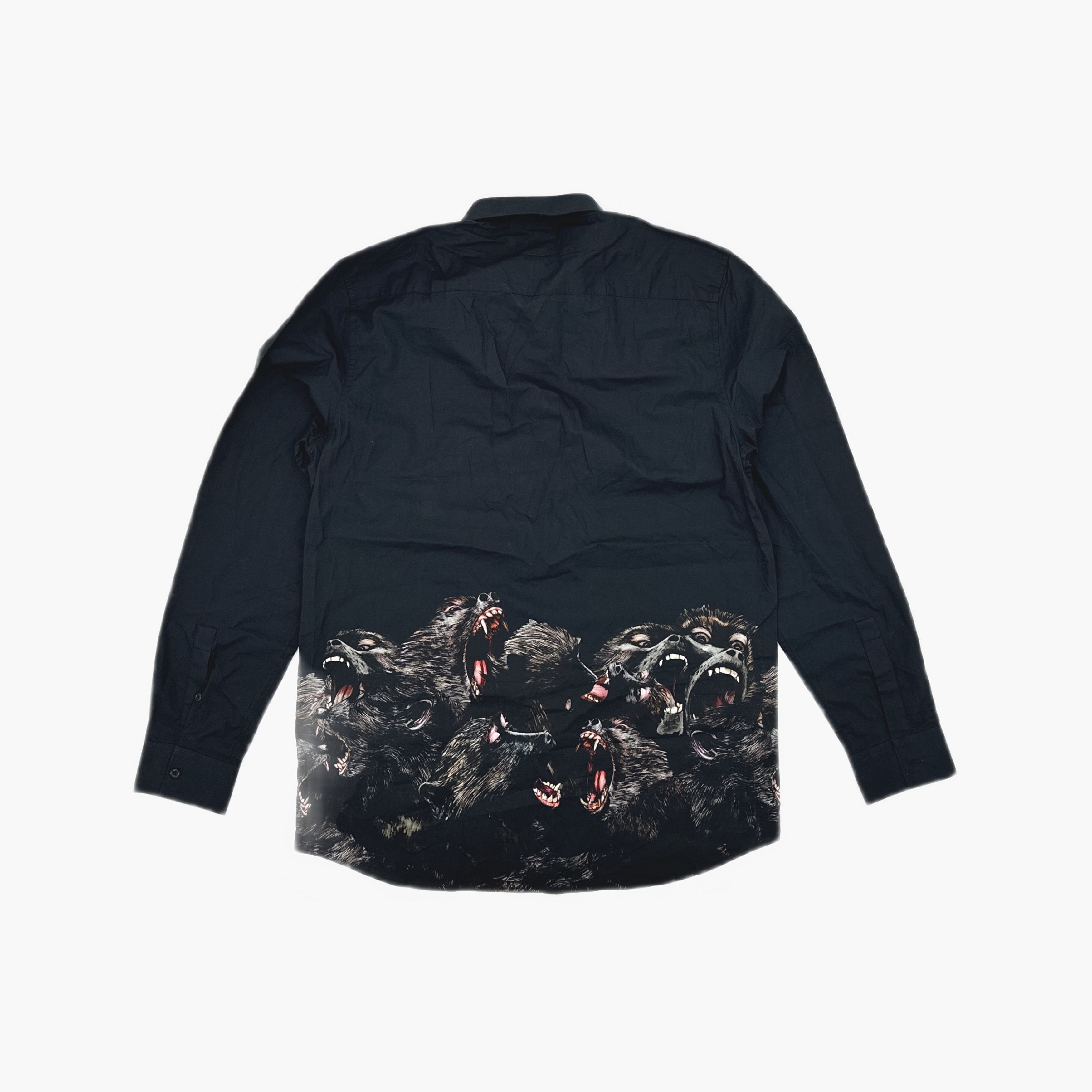 Givenchy Givenchy Gorilla Print Button Up Shirt Size L Size US L / EU 52-54 / 3 - 2 Thumbnail