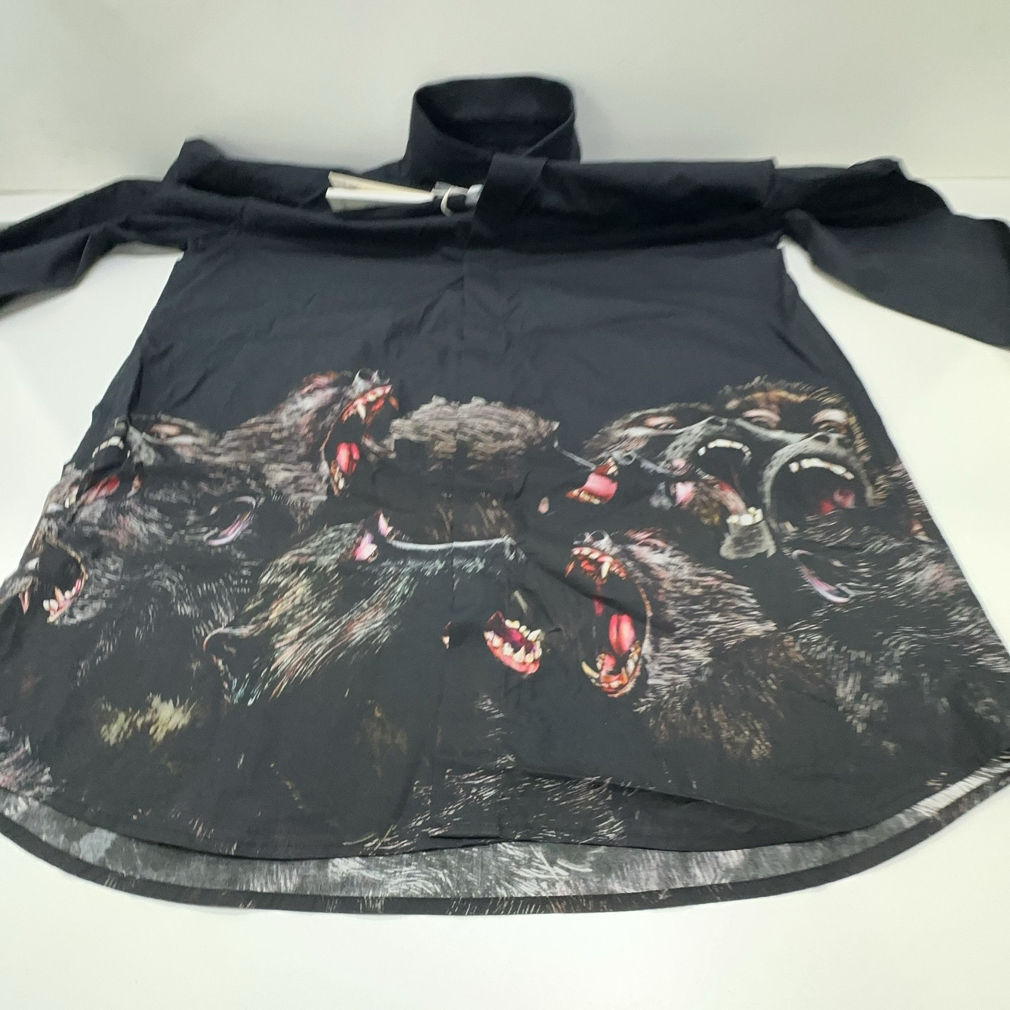 Givenchy Givenchy Gorilla Print Button Up Shirt Size L Size US L / EU 52-54 / 3 - 8 Thumbnail