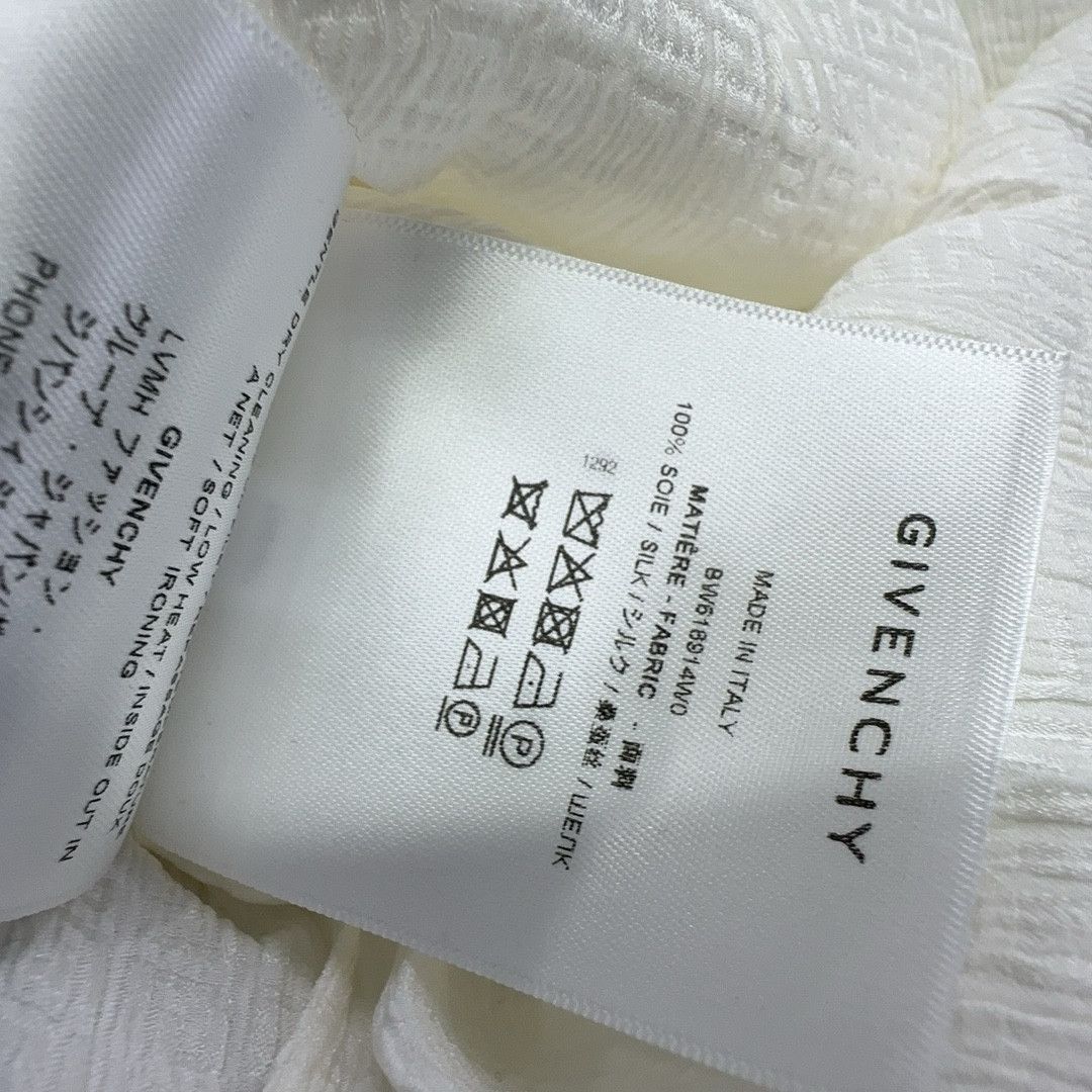 Givenchy Givenchy Silk Tie Neck Blouse Size 36 Size XS / US 0-2 / IT 36-38 - 6 Thumbnail