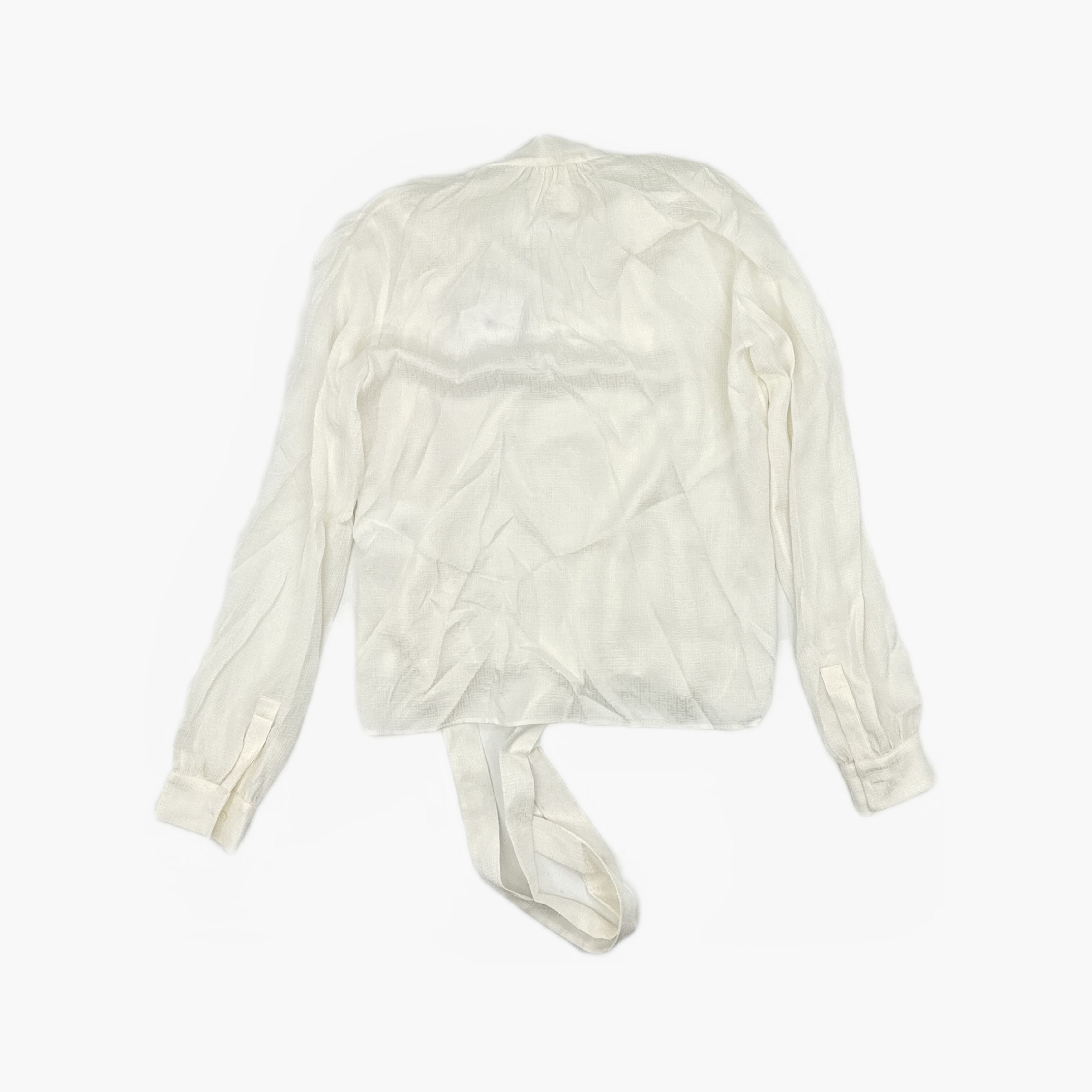 Givenchy Givenchy Silk Tie Neck Blouse Size 36 Size XS / US 0-2 / IT 36-38 - 2 Thumbnail