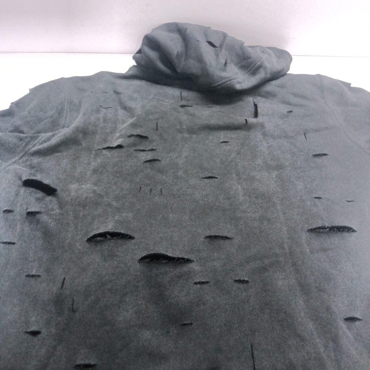 Givenchy Givenchy Distressed Logo Hoodie Size XXL Size US XXL / EU 58 / 5 - 7 Thumbnail