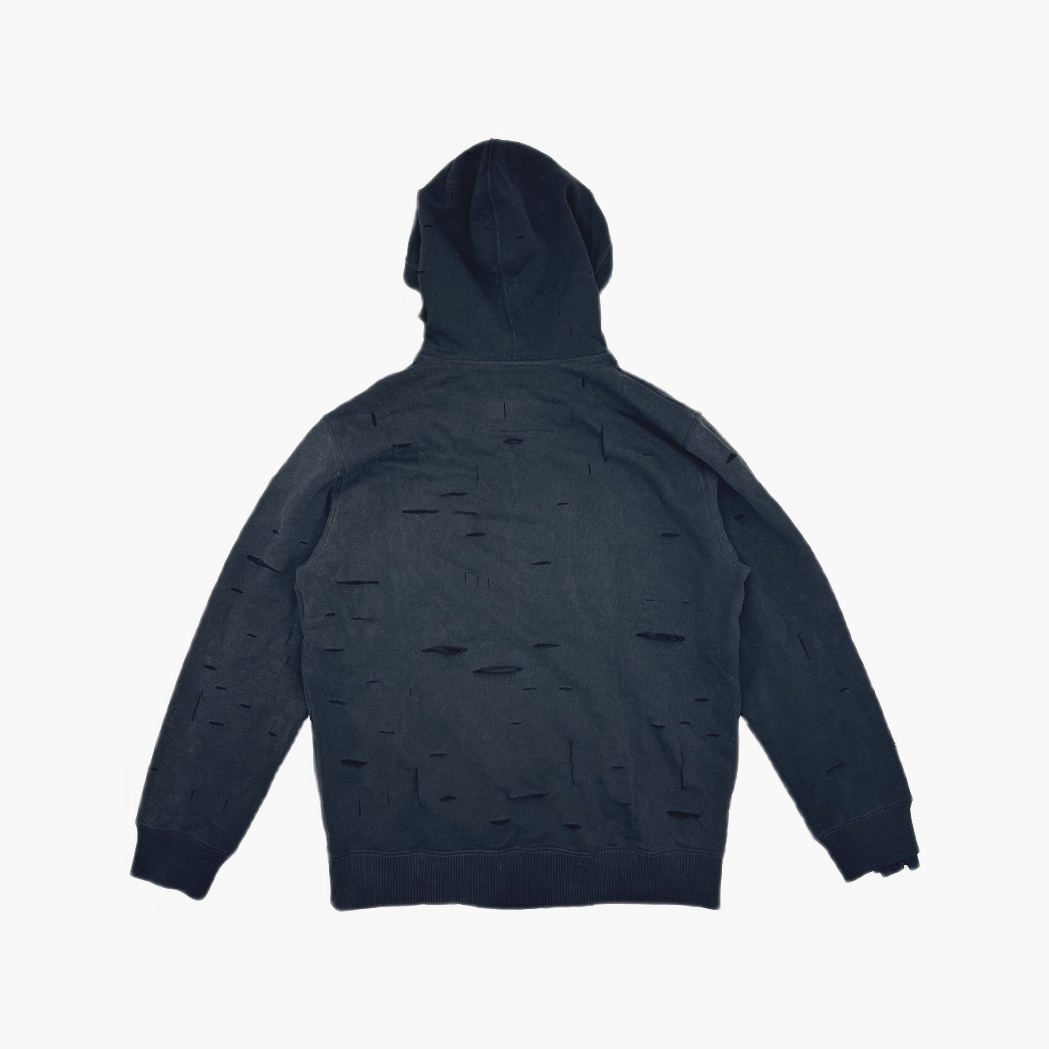 Givenchy Givenchy Distressed Logo Hoodie Size XXL Size US XXL / EU 58 / 5 - 2 Thumbnail