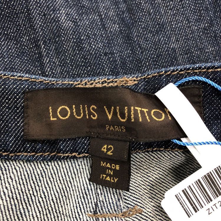 Louis Vuitton Louis Vuitton Denim Cropped Pants Size 42 Size US 26 / EU 42 - 3 Thumbnail