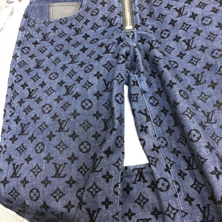 Louis Vuitton Louis Vuitton Monogram Denim Jeans Size 38 Size 27" / US 4 / IT 40 - 7 Thumbnail