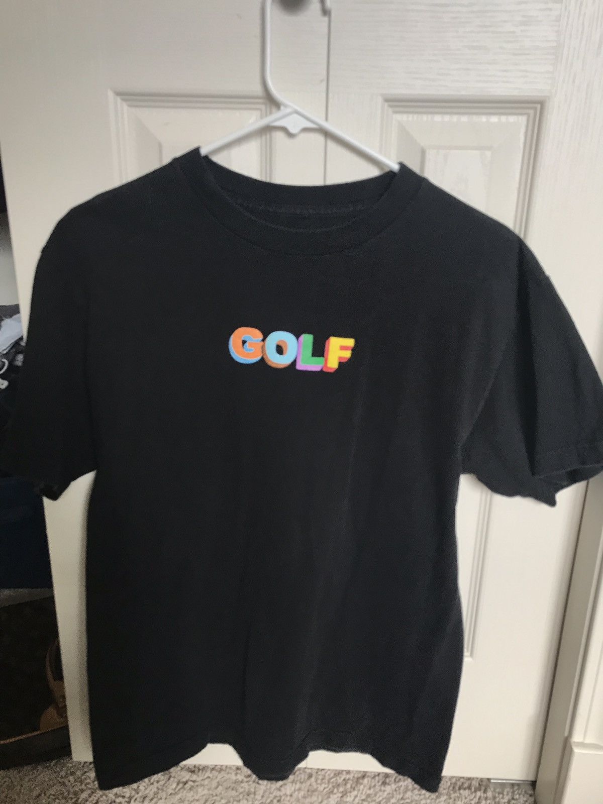 Camiseta Golf Wang Logo - Rojo De Algodón