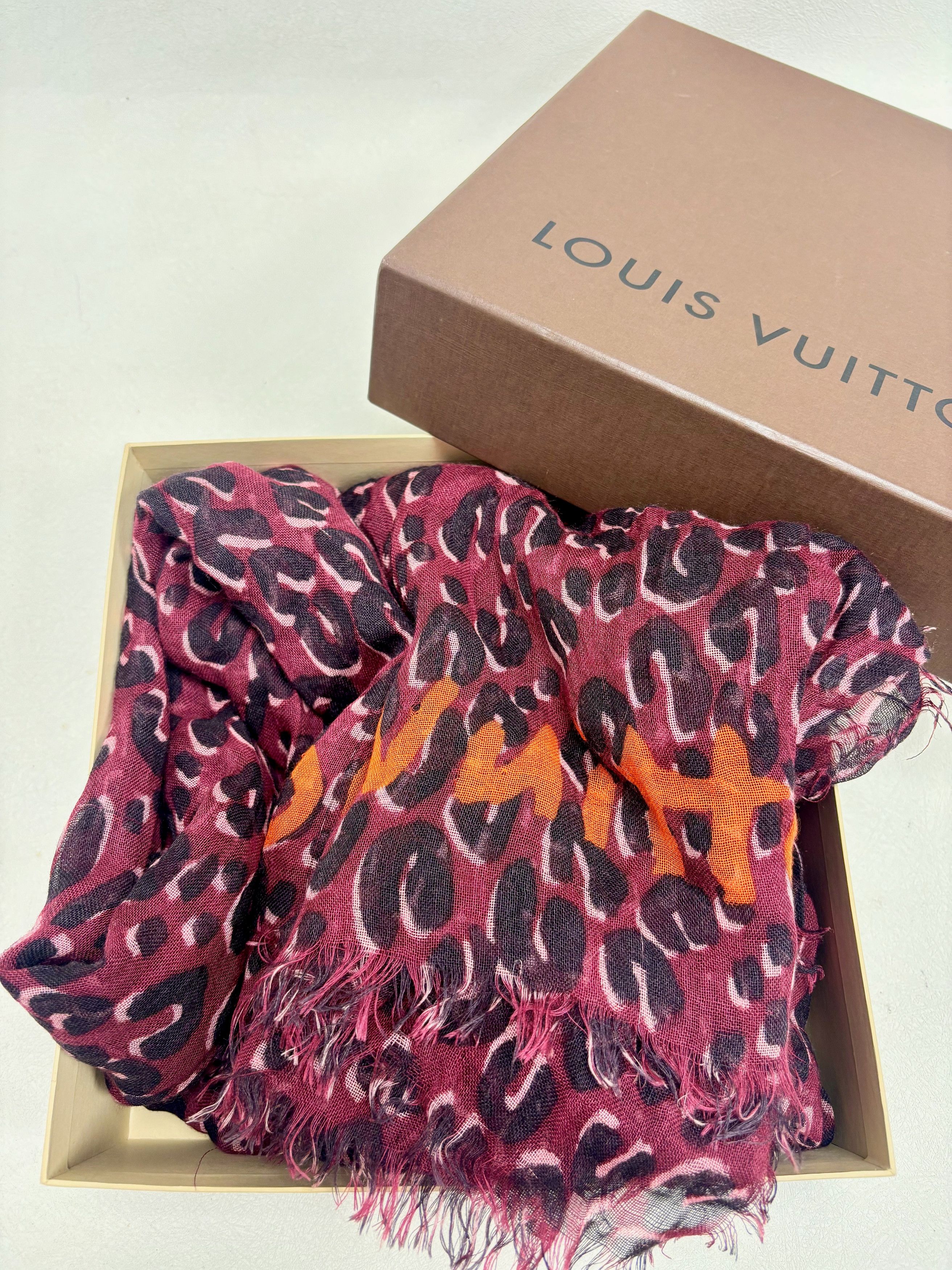 Louis Vuitton x Stephen Sprouse Foulard Scarves Size ONE SIZE - 9 Thumbnail