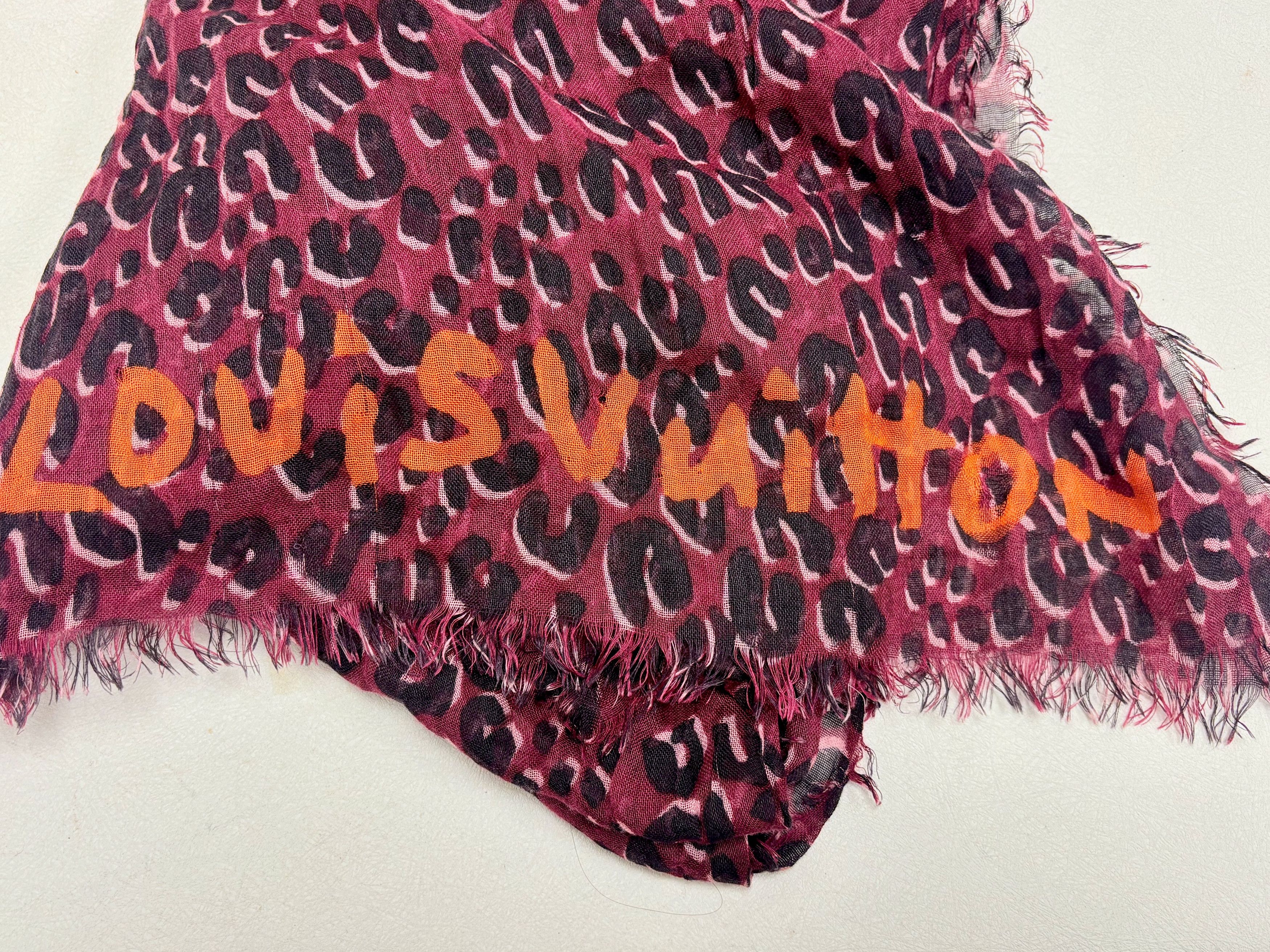 Louis Vuitton x Stephen Sprouse Foulard Scarves Size ONE SIZE - 6 Thumbnail