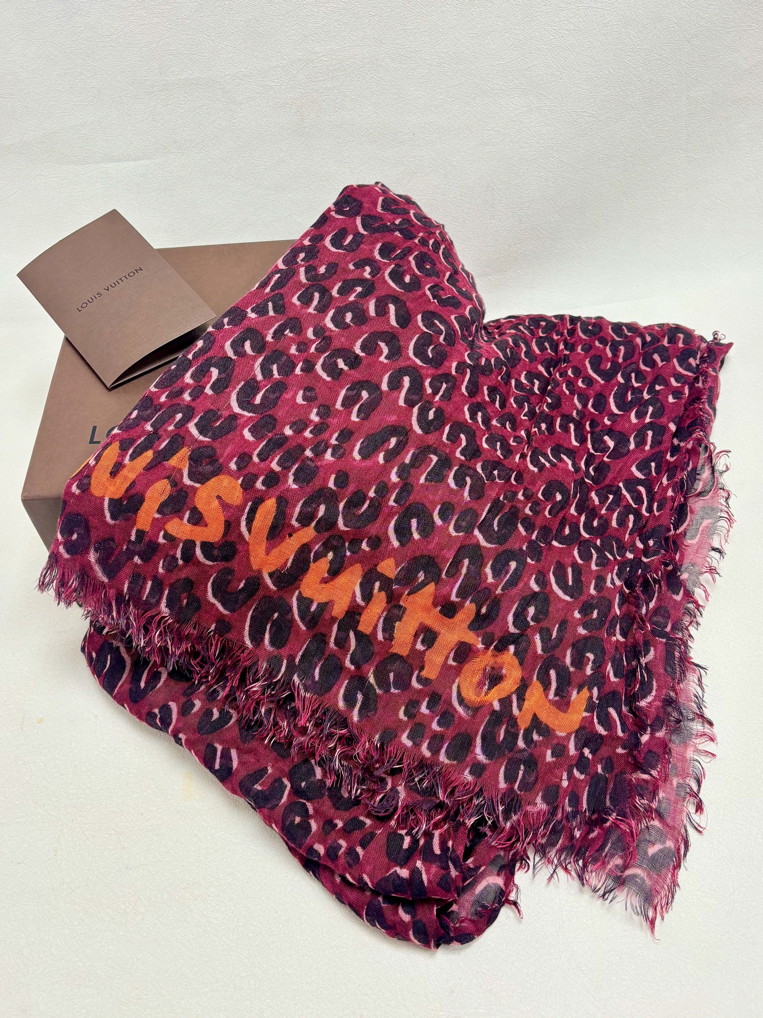 Louis Vuitton x Stephen Sprouse Foulard Scarves Size ONE SIZE - 5 Thumbnail