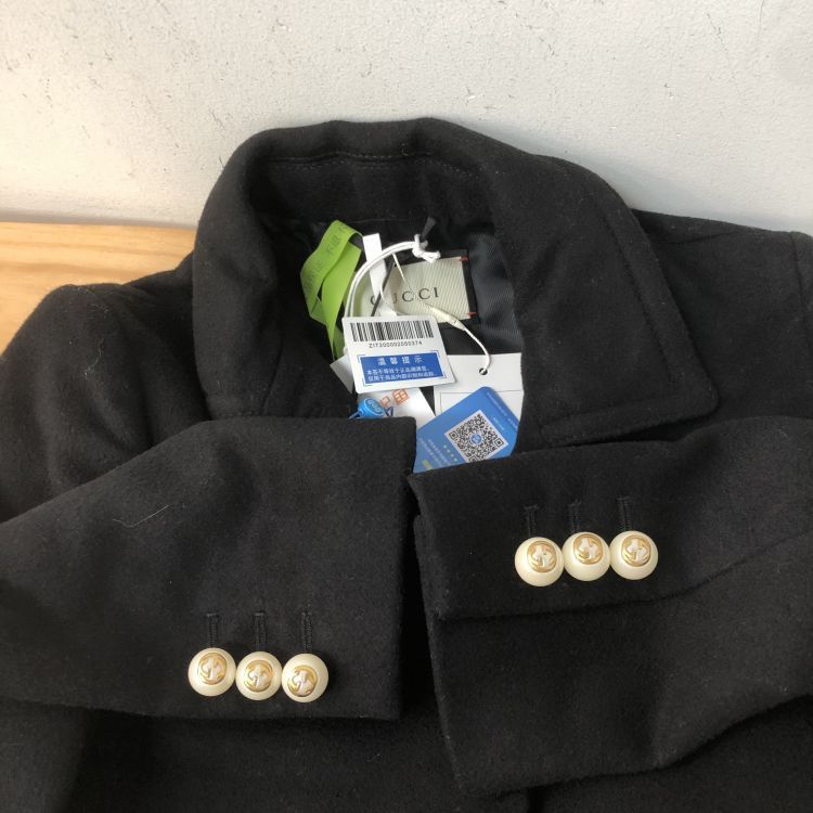 Gucci Gucci Pearl Button Wool Coat Size 38 Size XS / US 0-2 / IT 36-38 - 11 Thumbnail