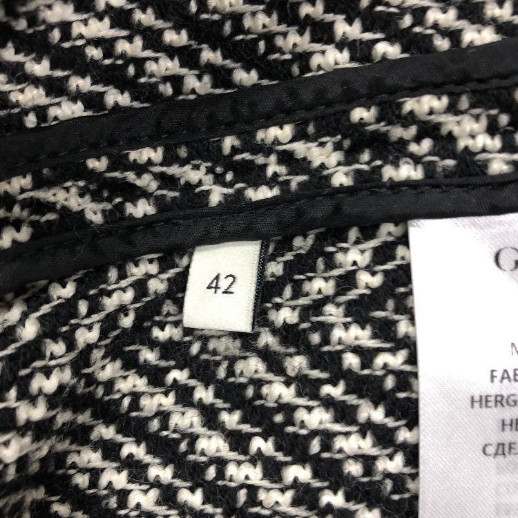 Gucci Gucci Herringbone Wool Blend Coat Size 42 Size M / US 6-8 / IT 42-44 - 4 Thumbnail