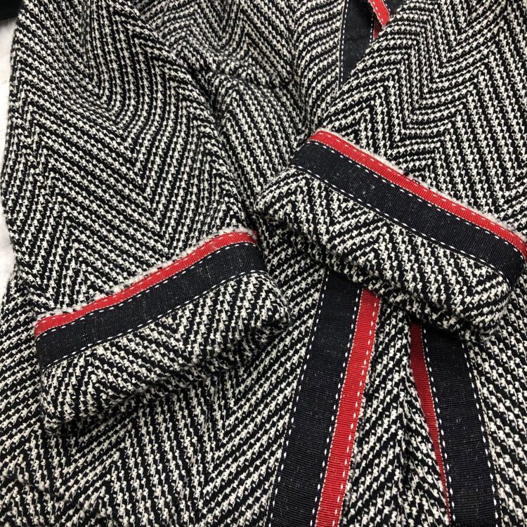 Gucci Gucci Herringbone Wool Blend Coat Size 42 Size M / US 6-8 / IT 42-44 - 8 Thumbnail