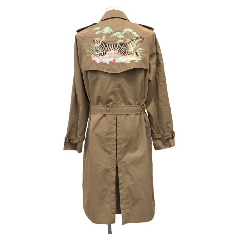 Gucci Gucci Tiger Embroidery Trench Coat Size 46 Size US S / EU 44-46 / 1 - 2 Thumbnail