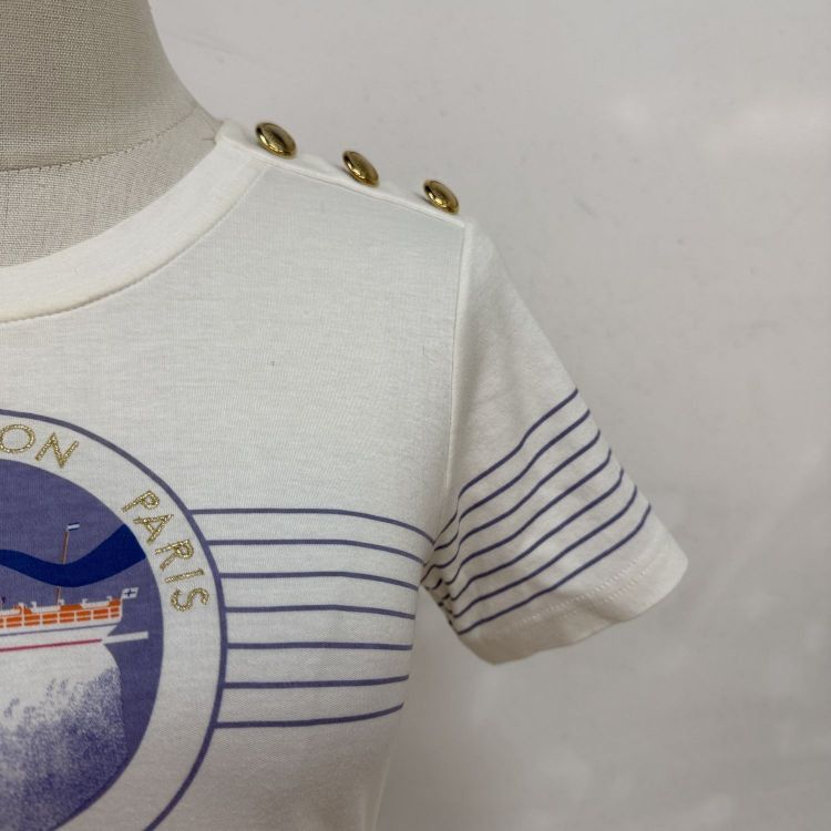 Louis Vuitton Louis Vuitton Nautical Print T-Shirt Size M Size M / US 6-8 / IT 42-44 - 6 Thumbnail