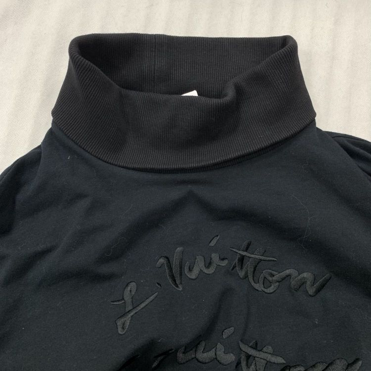 Louis Vuitton Louis Vuitton Script Logo Mock Neck Long Sleeve Shirt XL Size US XL / EU 56 / 4 - 6 Thumbnail