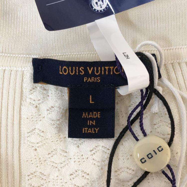Louis Vuitton Louis Vuitton Textured Knit Polo Size L Size L / US 10 / IT 46 - 3 Thumbnail