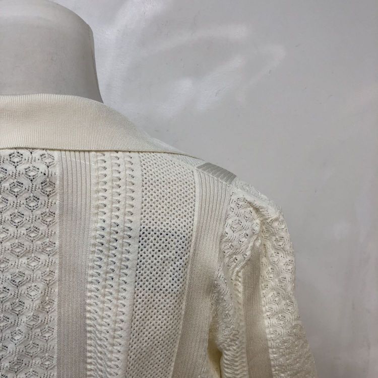 Louis Vuitton Louis Vuitton Textured Knit Polo Size L Size L / US 10 / IT 46 - 7 Thumbnail