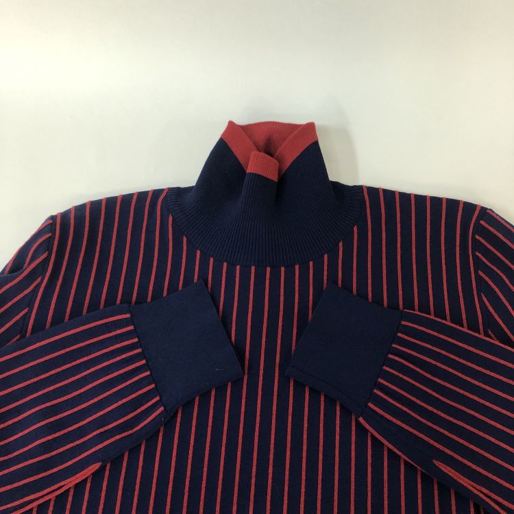 Louis Vuitton Louis Vuitton Striped Turtleneck Sweater Size M Size US M / EU 48-50 / 2 - 9 Thumbnail
