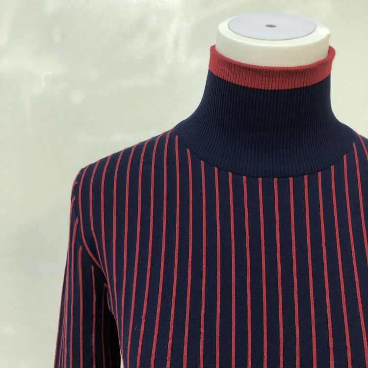 Louis Vuitton Louis Vuitton Striped Turtleneck Sweater Size M Size US M / EU 48-50 / 2 - 6 Thumbnail