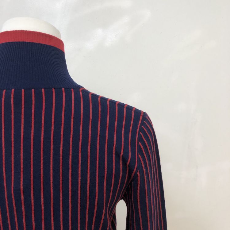 Louis Vuitton Louis Vuitton Striped Turtleneck Sweater Size M Size US M / EU 48-50 / 2 - 8 Thumbnail