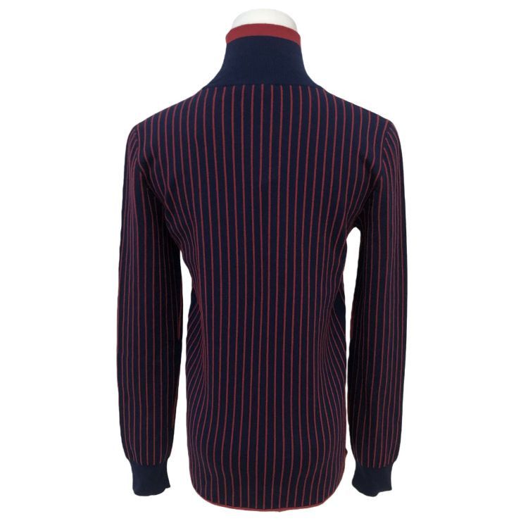 Louis Vuitton Louis Vuitton Striped Turtleneck Sweater Size M Size US M / EU 48-50 / 2 - 2 Thumbnail