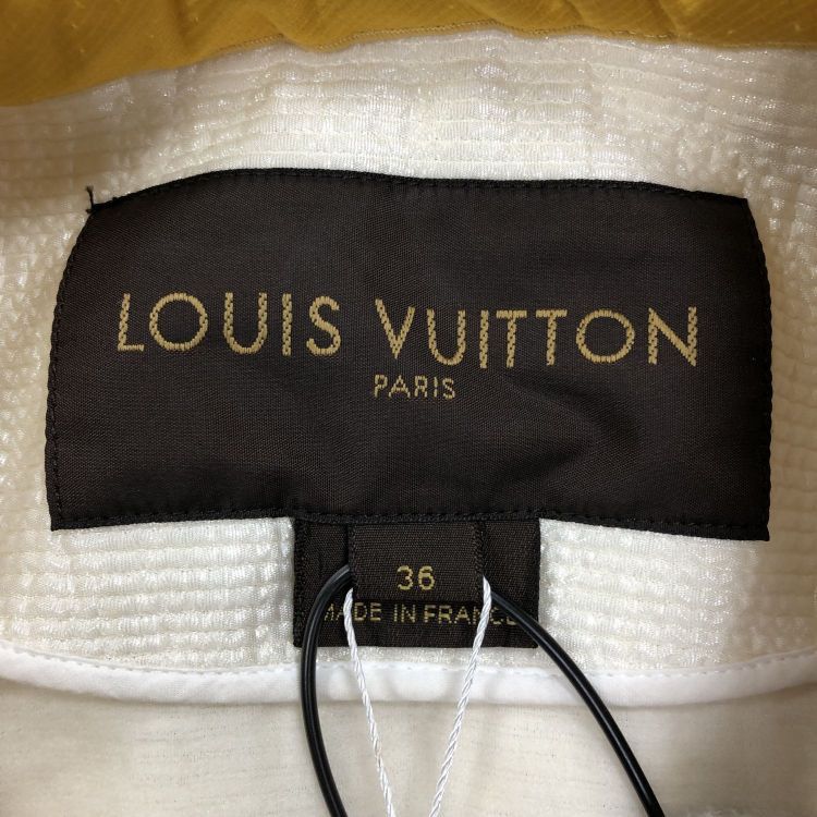 Louis Vuitton Louis Vuitton Yellow Floral Eyelet Coat Size 36 Size XS / US 0-2 / IT 36-38 - 3 Thumbnail