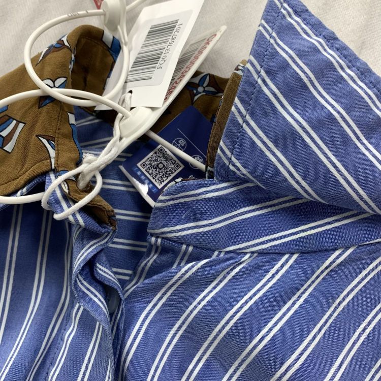 Louis Vuitton Louis Vuitton Monogram Collar Striped Shirt Dress Size 36 Size XS / US 0-2 / IT 36-38 - 10 Thumbnail