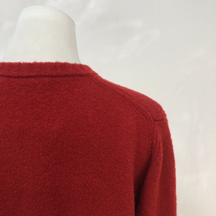 Louis Vuitton Louis Vuitton Red Knit Cardigan Size S Size S / US 4 / IT 40 - 7 Thumbnail