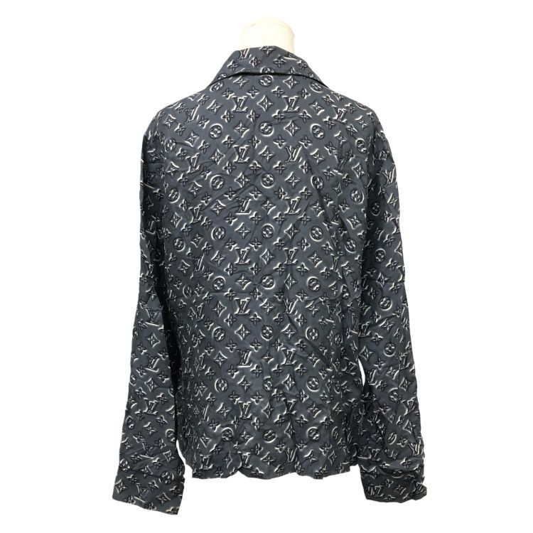 Louis Vuitton Louis Vuitton Monogram Silk Shirt Size S Size US S / EU 44-46 / 1 - 2 Thumbnail