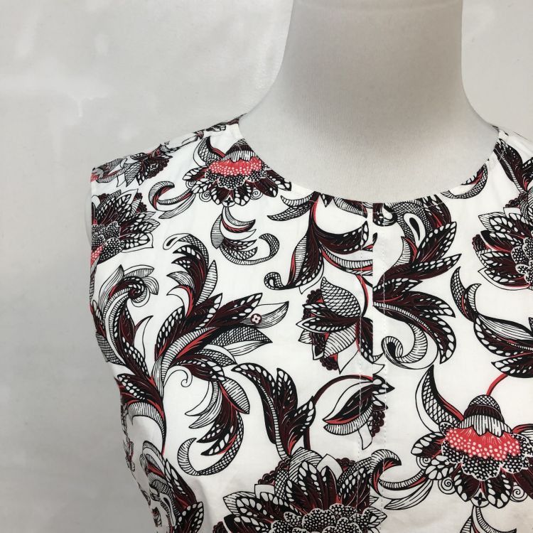 Louis Vuitton Louis Vuitton Floral Print Sleeveless Dress Size 38 Size XS / US 0-2 / IT 36-38 - 5 Thumbnail