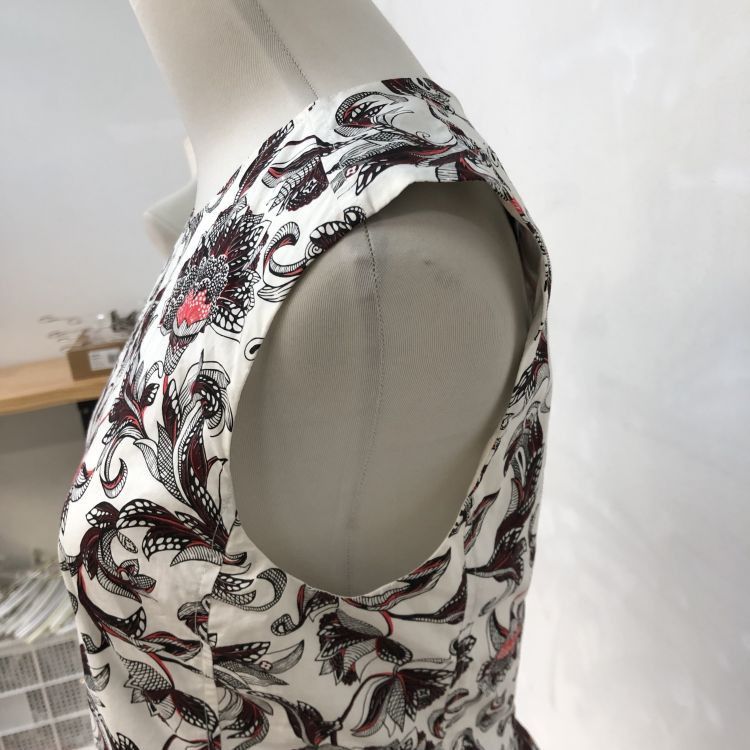 Louis Vuitton Louis Vuitton Floral Print Sleeveless Dress Size 38 Size XS / US 0-2 / IT 36-38 - 6 Thumbnail