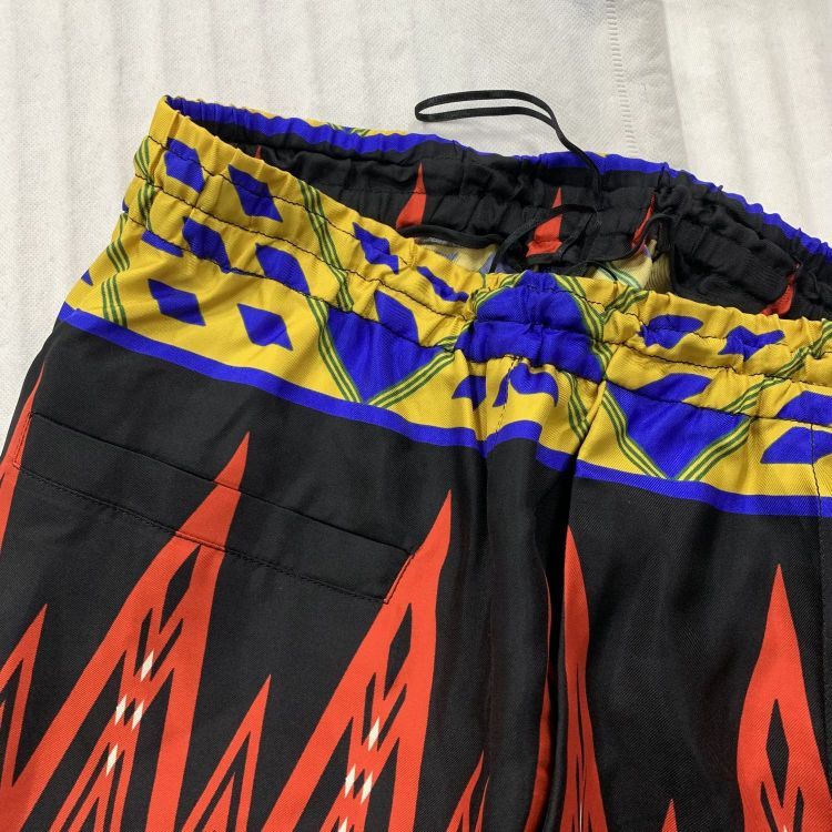 Louis Vuitton Louis Vuitton Silk Patterned Pants Size 36 Size 25" / US 0 / IT 36 - 8 Thumbnail