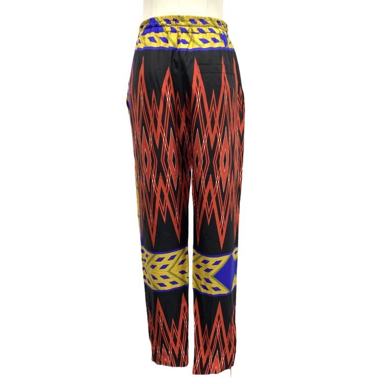 Louis Vuitton Louis Vuitton Silk Patterned Pants Size 36 Size 25" / US 0 / IT 36 - 2 Thumbnail