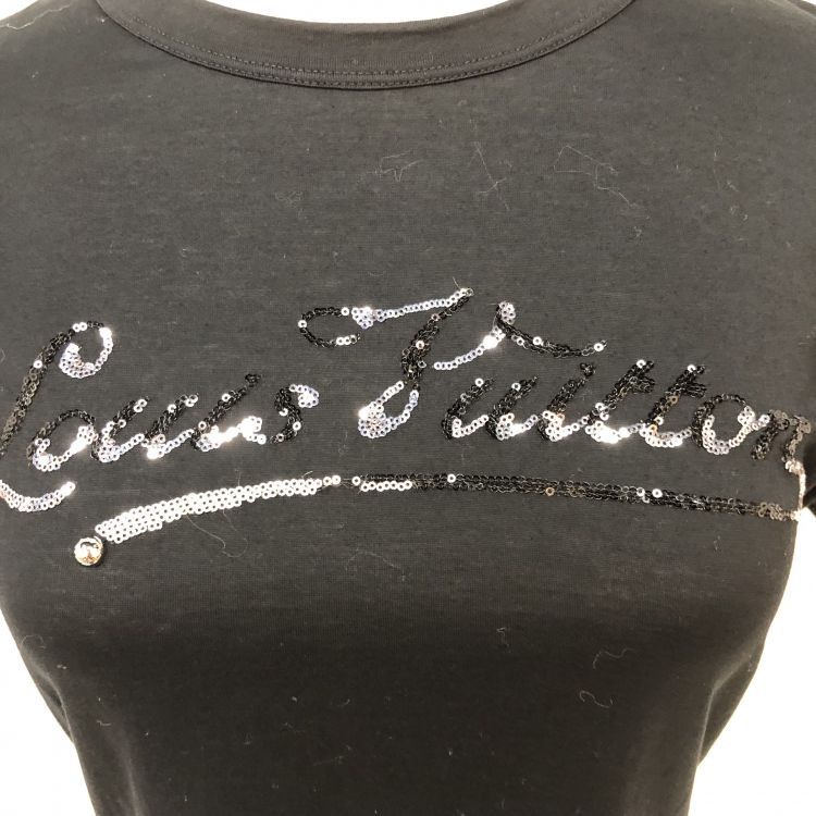 Louis Vuitton Louis Vuitton Sequin Logo T-Shirt Size XS Size XS / US 0-2 / IT 36-38 - 5 Thumbnail