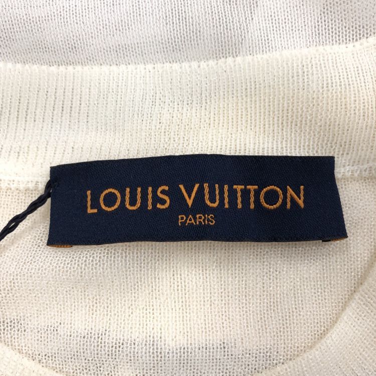Louis Vuitton Louis Vuitton Logo Mesh T-Shirt Size M Size US M / EU 48-50 / 2 - 3 Thumbnail