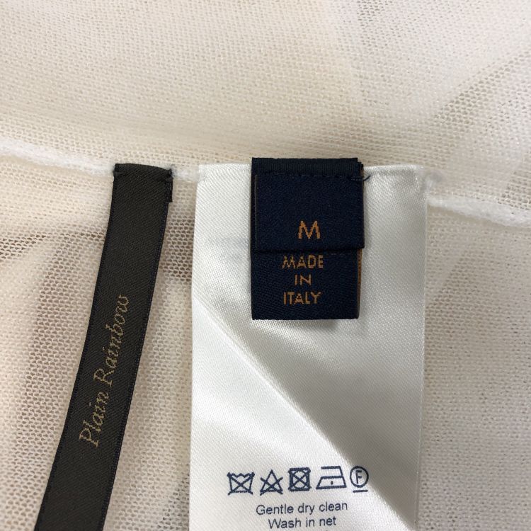 Louis Vuitton Louis Vuitton Logo Mesh T-Shirt Size M Size US M / EU 48-50 / 2 - 4 Thumbnail