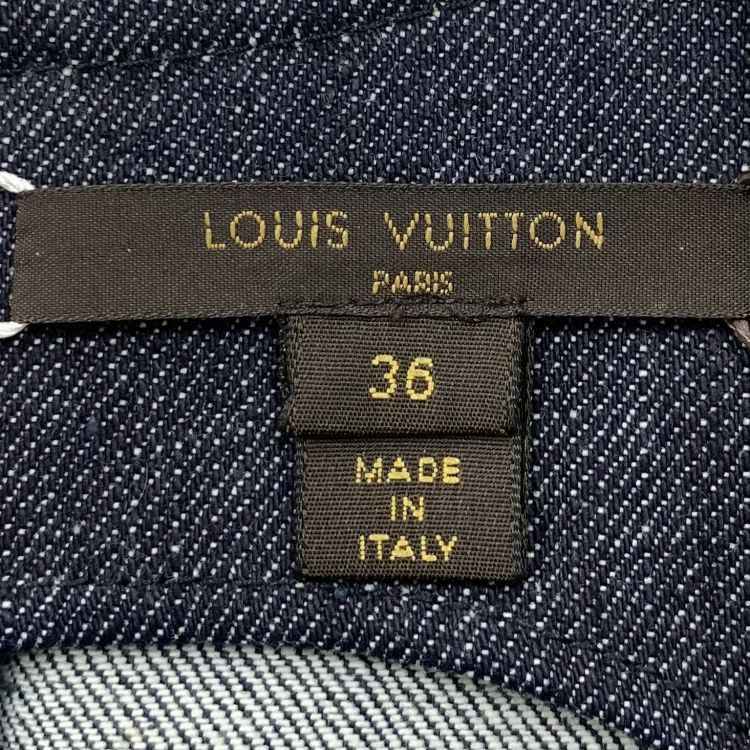 Louis Vuitton Louis Vuitton Studded Denim Dress Size 36 Size XS / US 0-2 / IT 36-38 - 3 Thumbnail