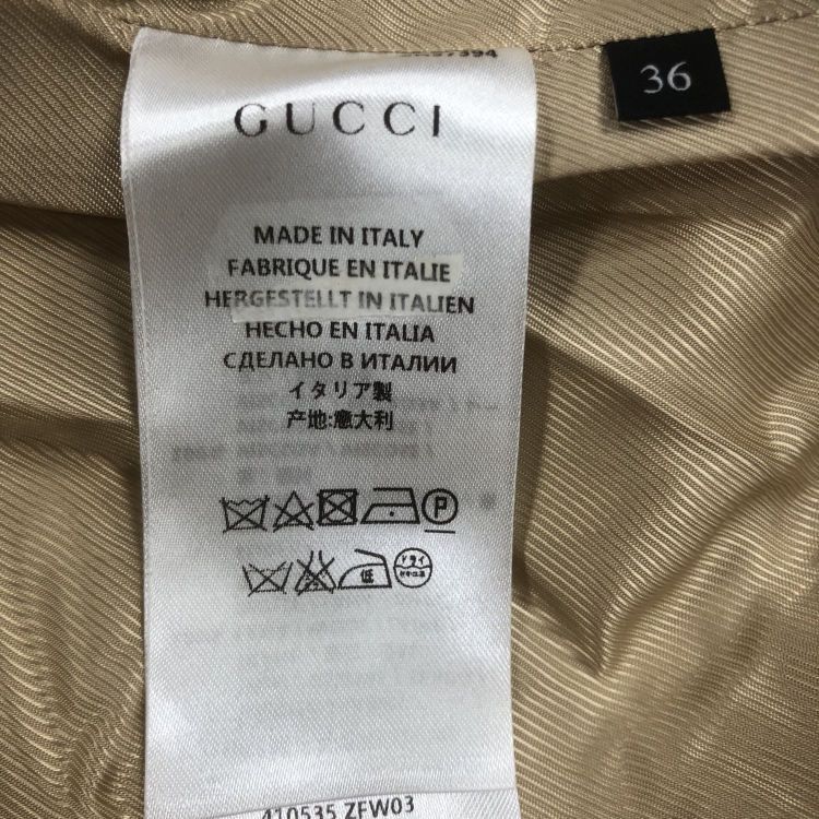 Gucci Gucci Pearl GG Button Wool Coat Size 36 Size XS / US 0-2 / IT 36-38 - 4 Thumbnail