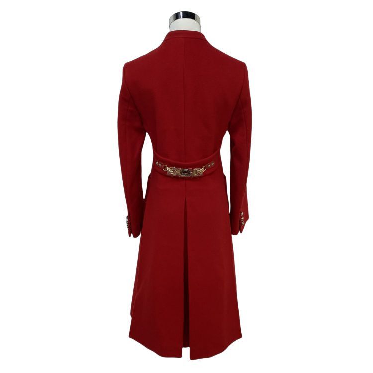 Gucci Gucci Red Wool Coat Size 40 Size S / US 4 / IT 40 - 2 Thumbnail