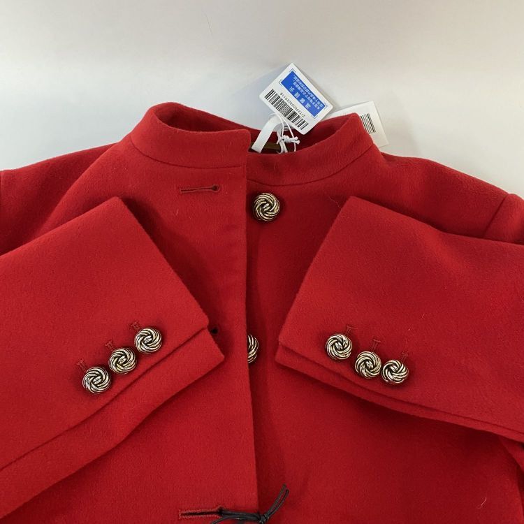 Gucci Gucci Red Wool Coat Size 40 Size S / US 4 / IT 40 - 11 Thumbnail