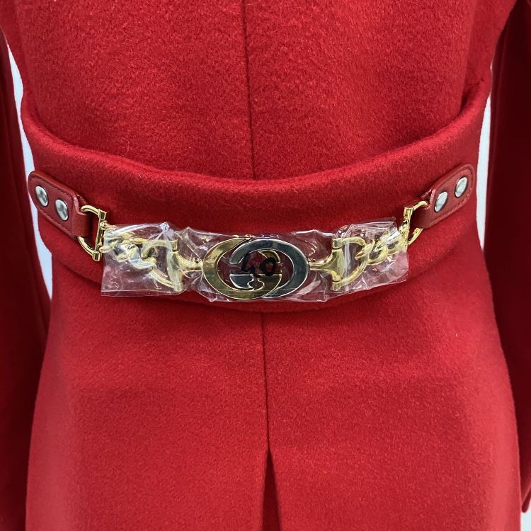 Gucci Gucci Red Wool Coat Size 40 Size S / US 4 / IT 40 - 5 Thumbnail