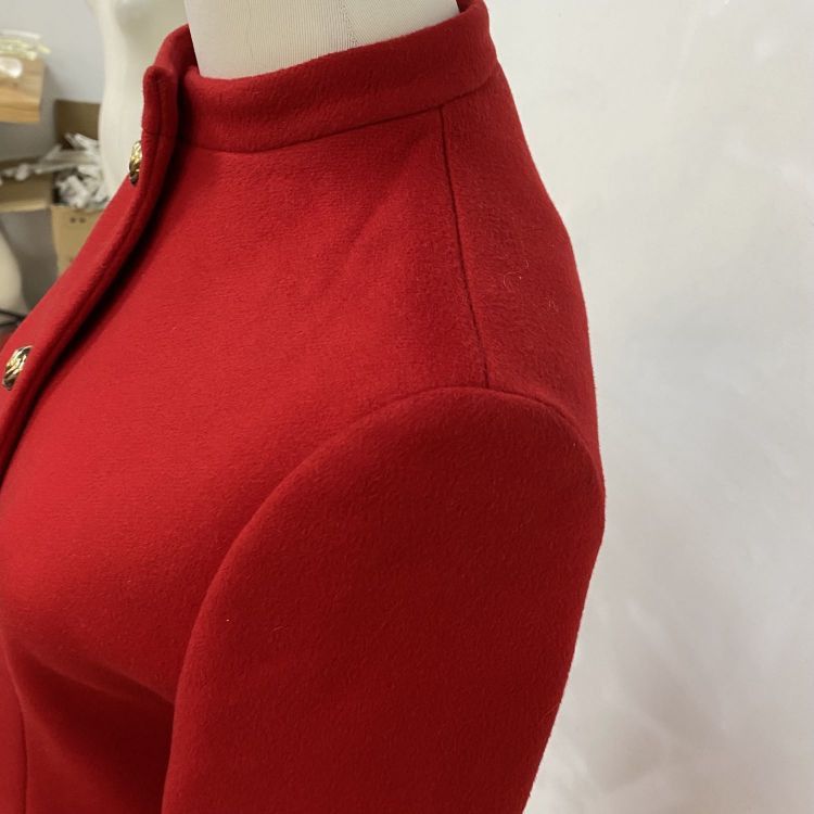 Gucci Gucci Red Wool Coat Size 40 Size S / US 4 / IT 40 - 7 Thumbnail