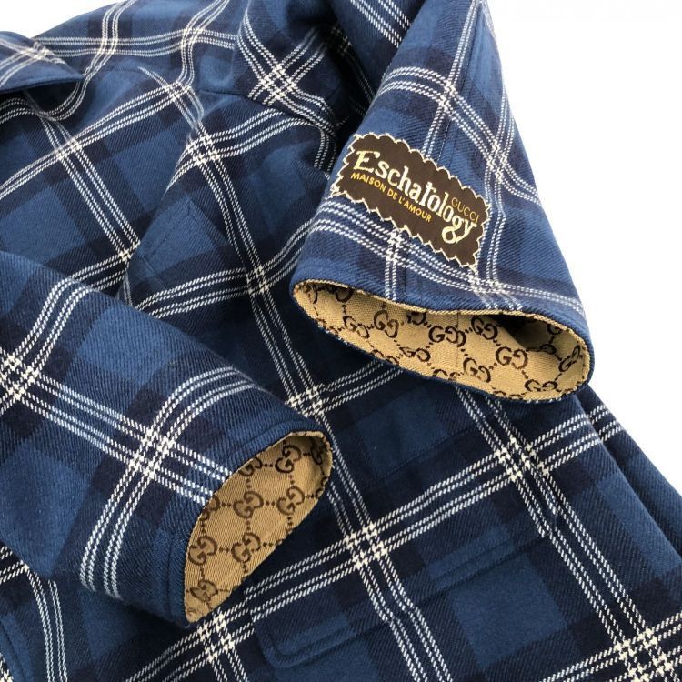 Gucci Gucci Reversible GG Plaid Coat Size 48 Size US M / EU 48-50 / 2 - 9 Thumbnail