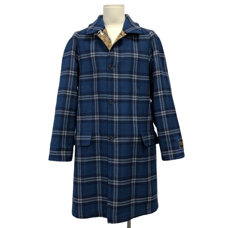 Gucci Gucci Reversible GG Plaid Coat Size 48 Size US M / EU 48-50 / 2 - 3 Thumbnail