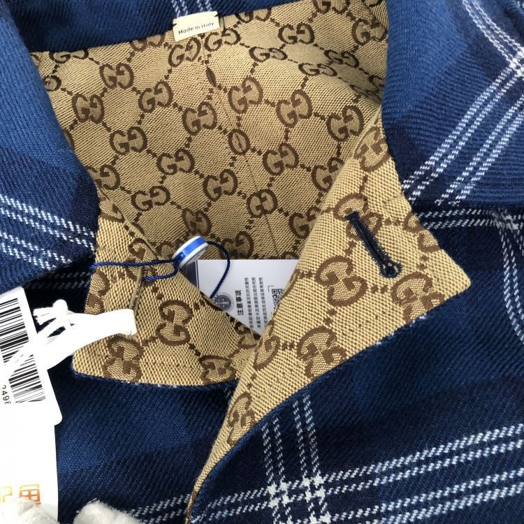 Gucci Gucci Reversible GG Plaid Coat Size 48 Size US M / EU 48-50 / 2 - 7 Thumbnail
