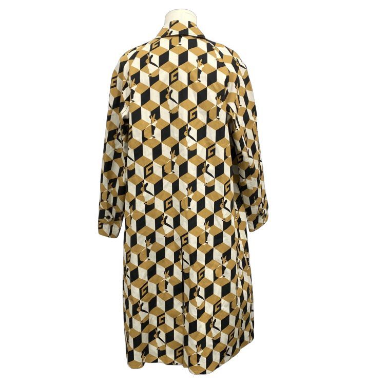 Gucci Gucci Rabbit Geometric Trench Coat Size S Size US S / EU 44-46 / 1 - 2 Thumbnail